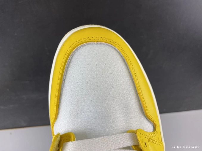 Jordan Powder Air White Off-White AQ0818-149 Yellow-Cone x 1 Dark NRG 0627